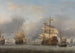 La captura del príncipe real - Willem van de Velde el Joven — vista de la obra
