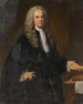 Retrato de un caballero en negro - William Aikman — vista de la obra
