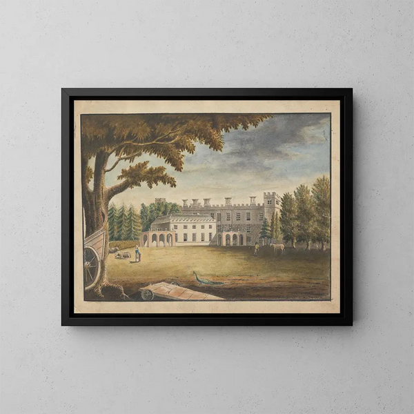 Casa de Syon en Londres - William Beilby — cuadro enmarcado en la pared