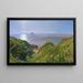 Ailsa Craig - William Bell Scott — framed artwork on a wall