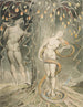 La tentación y la caída de Eva - William Blake — vista de la obra