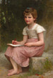 Un appel - William Bouguereau — vista de la obra