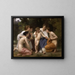Admiration - William Bouguereau | Cuadro — cuadro enmarcado en la pared
