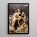 Alma Parens - William Bouguereau — cuadro enmarcado en la pared