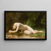 Biblis Painting - William Bouguereau — framed artwork on a wall
