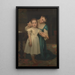 Interior painting - William Bouguereau — framed artwork on a wall
