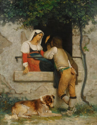William Bouguereau - Italian Lovers.webp