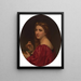 Margarita - William Bouguereau — cuadro enmarcado en la pared