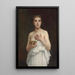 Pandore - William Bouguereau — framed artwork on a wall