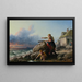 À l'Affût des Bateaux - William Bromley — framed artwork on a wall