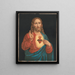S. S. Heart of Jesus - William Bruns — framed artwork on a wall