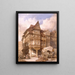 Maison d'Albrecht Dürer à Nuremberg - William Callow — framed artwork on a wall