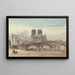 Notre-Dame de Paris - William Callow — framed artwork on a wall