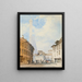 Rue de Bologne - William Callow — framed artwork on a wall