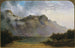 Mont Olympe, lago St Clair, Tasmania, fuente del Derwent - William Charles Piguenit — vista de la obra