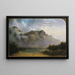 Mont Olympe, lago St Clair, Tasmania, fuente del Derwent - William Charles Piguenit — cuadro enmarcado en la pared
