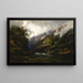 Le Haut Nepean - William Charles Piguenit — framed artwork on a wall