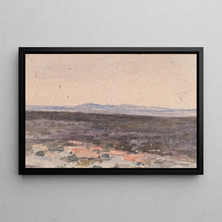 William Collins - Landscape Valley with Mountain in Distance.webp