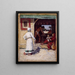 Una escena oriental - William Crampton Gore — cuadro enmarcado en la pared