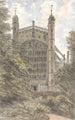Capilla de San Jorge Windsor lado oeste 19 de julio de 1832 10h - William Crotch — vista de la obra