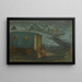 La Caravane - William Degouve de Nuncques — framed artwork on a wall