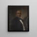George Tyler Olmsted 1804-1876 - William Drooke Harrison — framed artwork on a wall