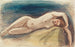 Nu Féminin Allongé - William Edward Frost — vista de la obra