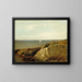 Costa de Maine - William Edward Norton — cuadro enmarcado en la pared