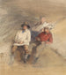 Estudio de los niños del campo - William Evans de Bristol — vista de la obra