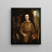Georges Catlin - William Fisk — cuadro enmarcado en la pared