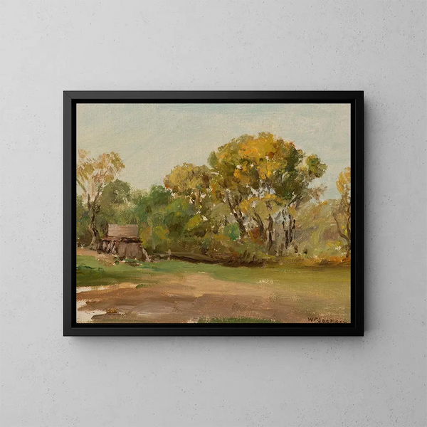 Bajo Sacramento - William Franklin Jackson — cuadro enmarcado en la pared