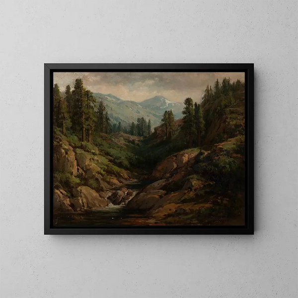 Fuentes de soda - William Franklin Jackson — cuadro enmarcado en la pared