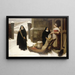 Para los pobres - William Frederick Yeames — cuadro enmarcado en la pared
