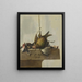 Still Life with Birds - William Gouw Ferguson — framed artwork on a wall