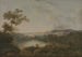 View of a Lake with Fishermen - William Groombridge — artwork view