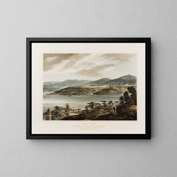 Point du jour - William Guy Wall — cuadro enmarcado en la pared
