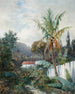 Tropical Landscape Painting - William H. Hillard — artwork view
