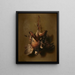 Hunting trophy painting of birds - William H. Machen — framed artwork on a wall