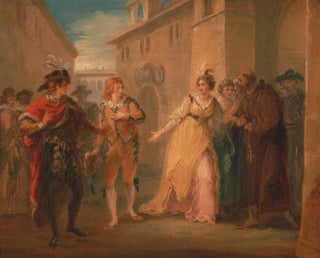 William Hamilton - The revelation of Olivias betrothal from Twelfth Night Act V Scene i.webp