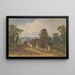 cerca de Bath - William Hardwick — cuadro enmarcado en la pared