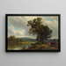 Escena en Napanoch - William Hart — cuadro enmarcado en la pared