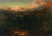 Montañas a la luz de la luna - William Heine — vista de la obra