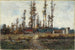 Paisaje cerca de Barbizon Francia - William Henry Hilliard — vista de la obra
