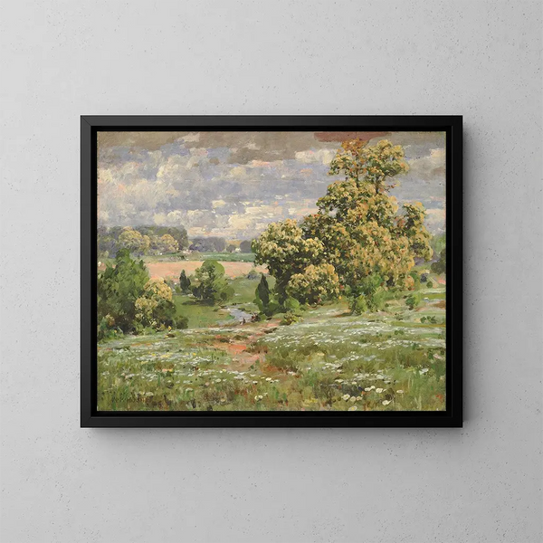 Castaños en flor - William Henry Holmes — cuadro enmarcado en la pared