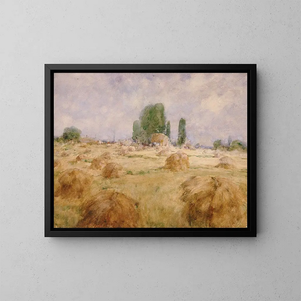 Campo de trigo - William Henry Holmes — cuadro enmarcado en la pared