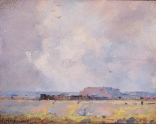 William Henry Holmes - In The Plateau Country With An Inhabited Pueblo.webp