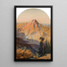 Mont de la Sainte-Croix - William Henry Holmes — framed artwork on a wall