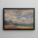 Sobre la costa californiana - William Henry Holmes — cuadro enmarcado en la pared