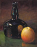 Naturaleza muerta Manzanas y botella - William Henry Holmes — vista de la obra
