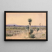 Yuccaland Chihuahua, Mexico - William Henry Holmes — framed artwork on a wall